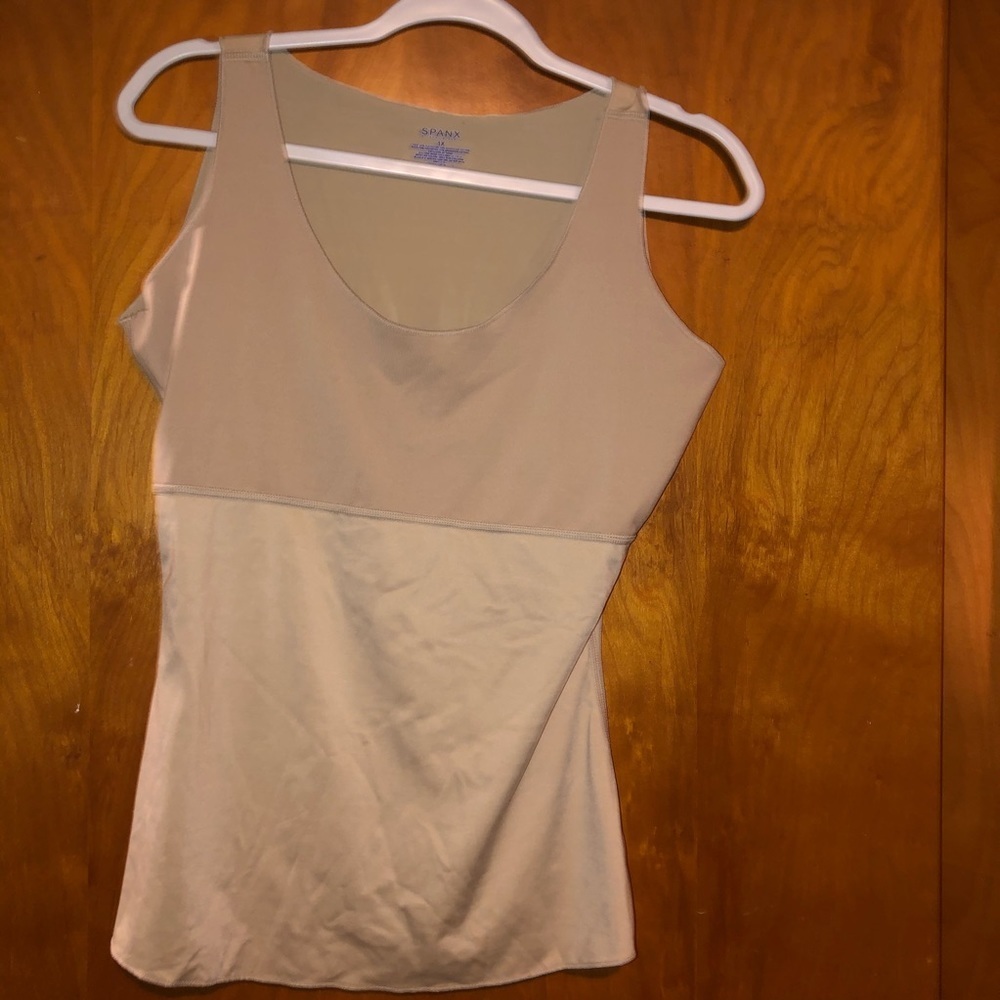 Spanx Nude shapewear tank top plus size 3X